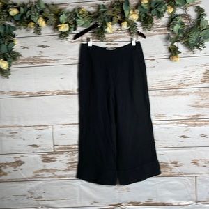 Women's Moon River Black Linen Pants Size Medium